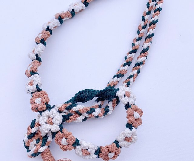 ぷっくりお花　ストラップ ALTROSE マクラメフラワーIIストラップ : ZOZOTOWN Yahoo!店