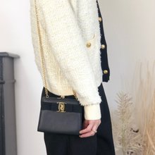 日本直送 名牌中古包 】FENDI フェンディ ズッカ ナイロン×レザー