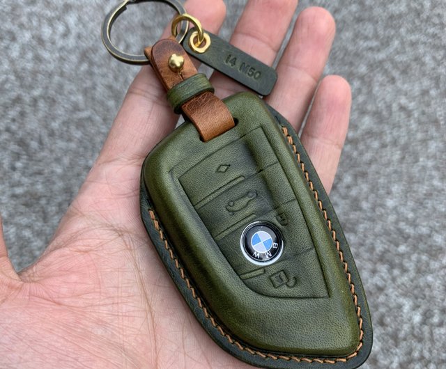 leather car key cover