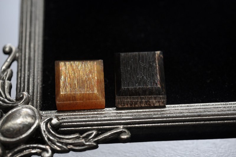 黑骨幹金太陽(2顆)  礦石/水晶/DIY/開運/招財/防小人 - 金工/飾品 - 半寶石 