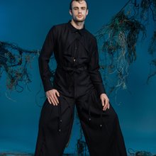 INF 23SS Multi-Layers Deforming Hakama Pants — INF - Garment for the  rebels, sociopaths, kinkies. Madly tailored by an obsessive and compulsive