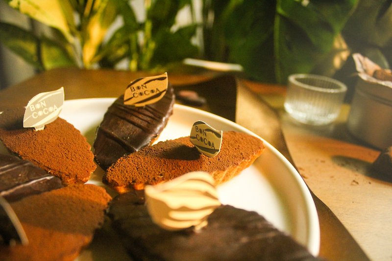 【 綜合巧克小塔 －六入禮盒】 - 蛋糕/甜點 - 新鮮食材 咖啡色