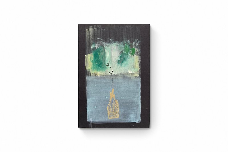 Abstract simple minimalism painting print, painting for gift, home decor- - Posters - Paper Multicolor