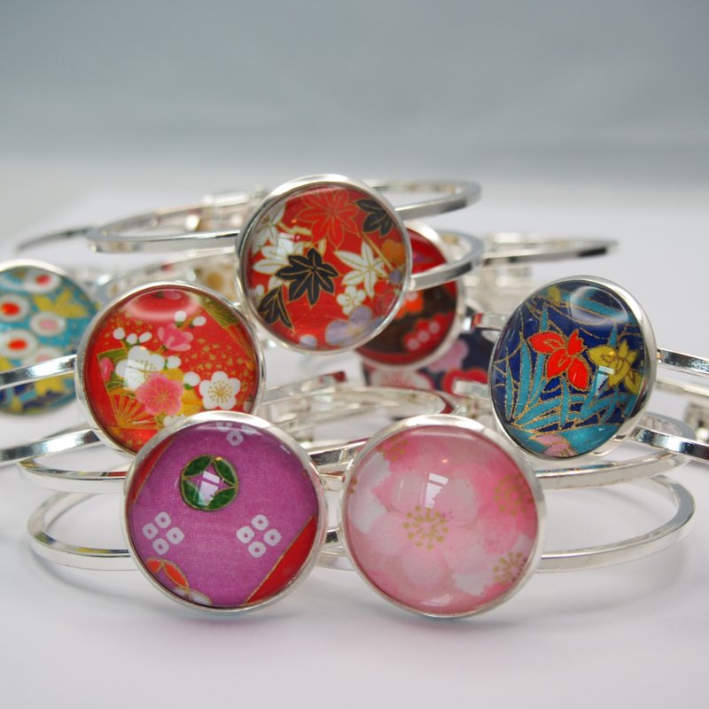 和紙を使った手作りブレスレット - 手鍊/手環 - 貴金屬 多色