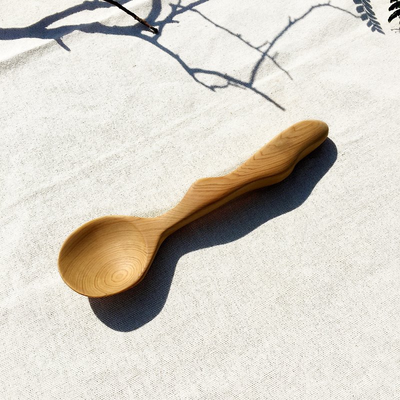 台檜 湯匙 A - 餐具/刀叉湯匙 - 木頭 多色