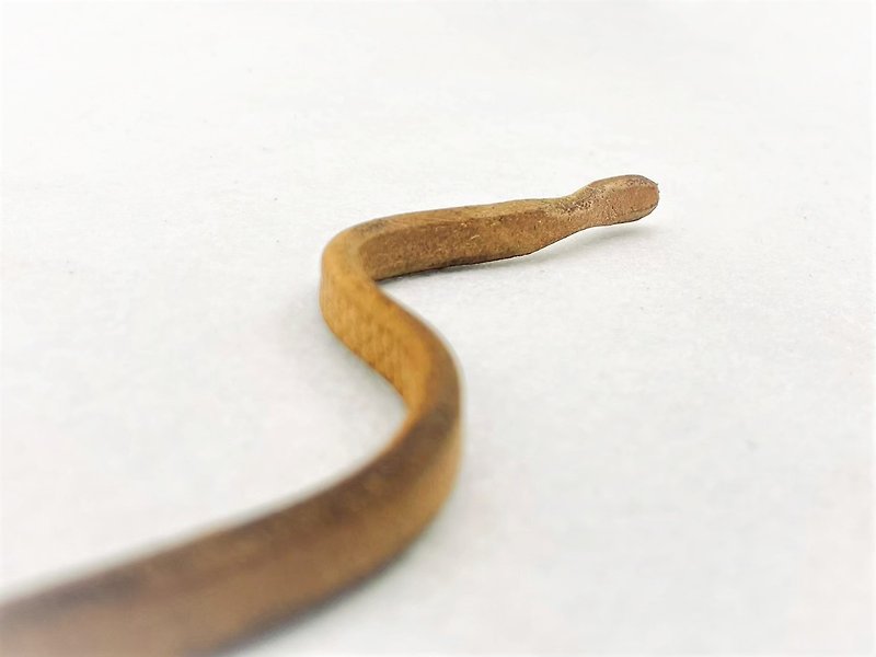 Pet Toy-Leather Snake - Pet Toys - Genuine Leather Multicolor