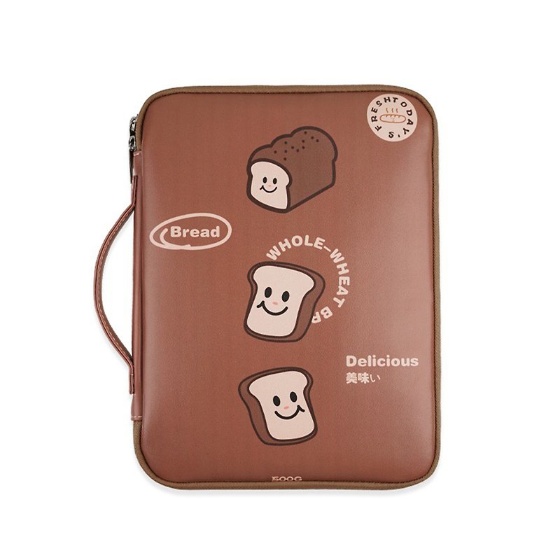 Chocolate Toast iPad Bag Commuter Bag Tablet Storage Case - กระเป๋าแล็ปท็อป - หนังเทียม 