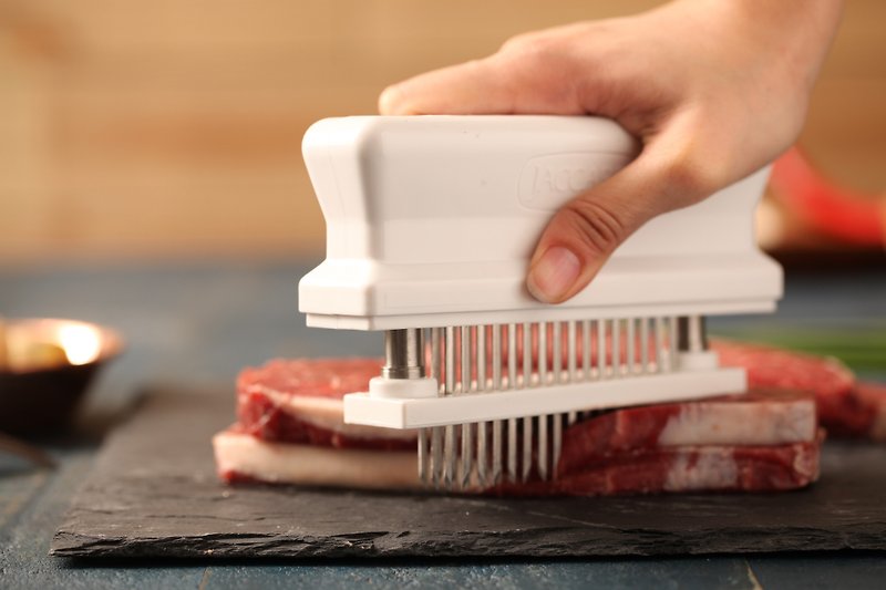 美國進口肉排斷筋器 - 餐具/刀叉湯匙 - 其他材質 白色