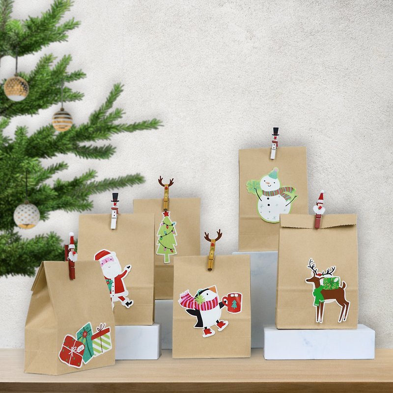 Gift Packing Paper Bag Kit (6pcs) – Popular Kraft