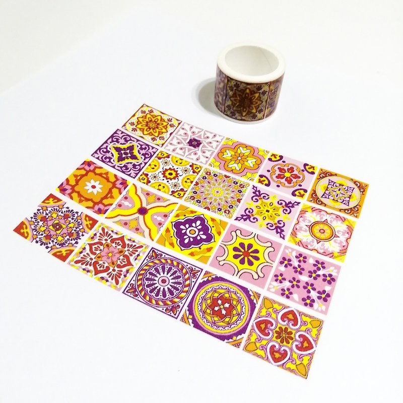 Madrid Tiles - Washi Tape - Paper 