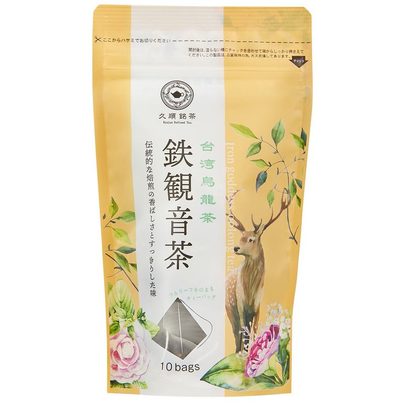 Kyujun Meicha Tieguanyin tea tea bag 2g x 10 packs - ชา - วัสดุอื่นๆ 