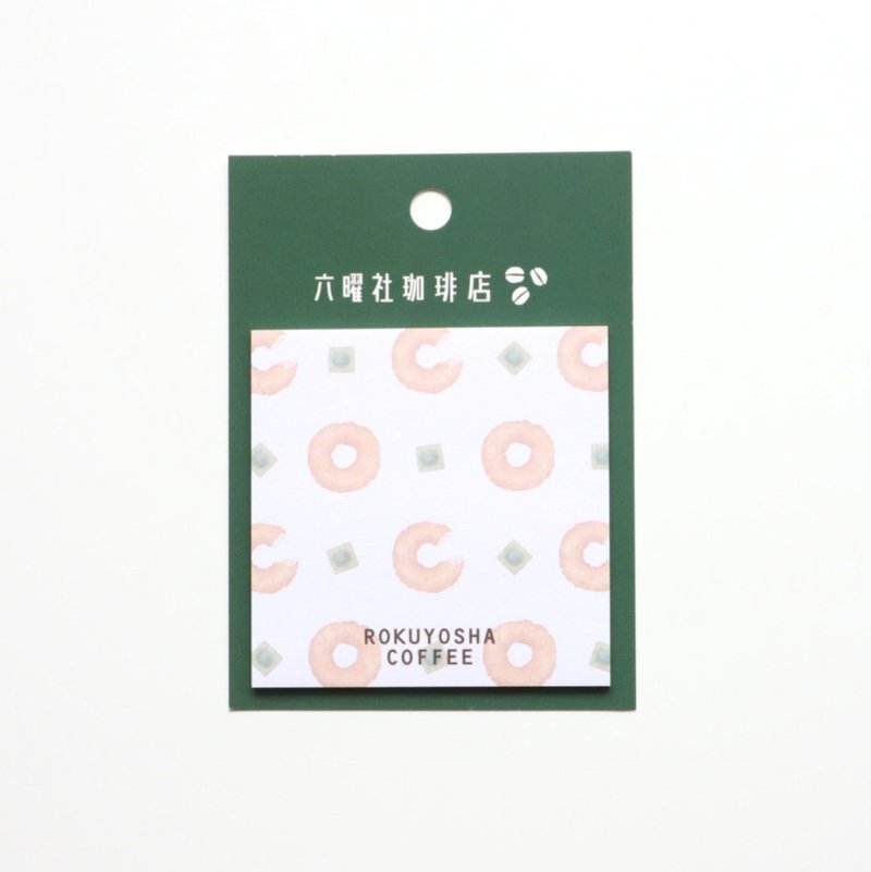 forme.(フォルム) 夢ミル京都喫茶巡り スクエア付箋 六曜社珈琲店 - 便條紙/便利貼 - 紙 