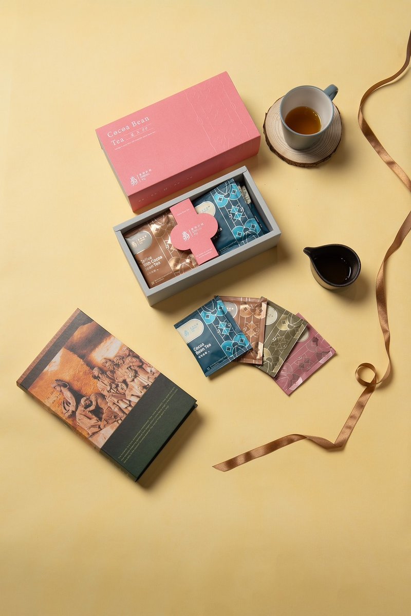 丞羽莊園可可豆茶-10入禮盒系列 - 養生/保健食品/飲品 - 其他材質 多色