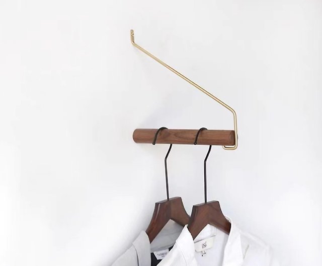 wall mounted hanging clothes rail/clothes hanger - Shop mzdesign