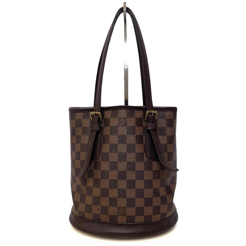 Louis Vuitton ルイヴィトン マレ バケツ トートバッグ ショルダーバッグ ダミエ N42240 中古 - 手提包/手提袋 - 其他材質 咖啡色