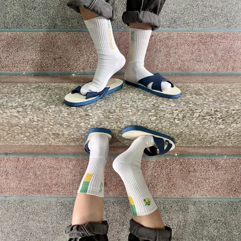 【iF300】府城紀念襪 - 襪子 - 棉．麻 
