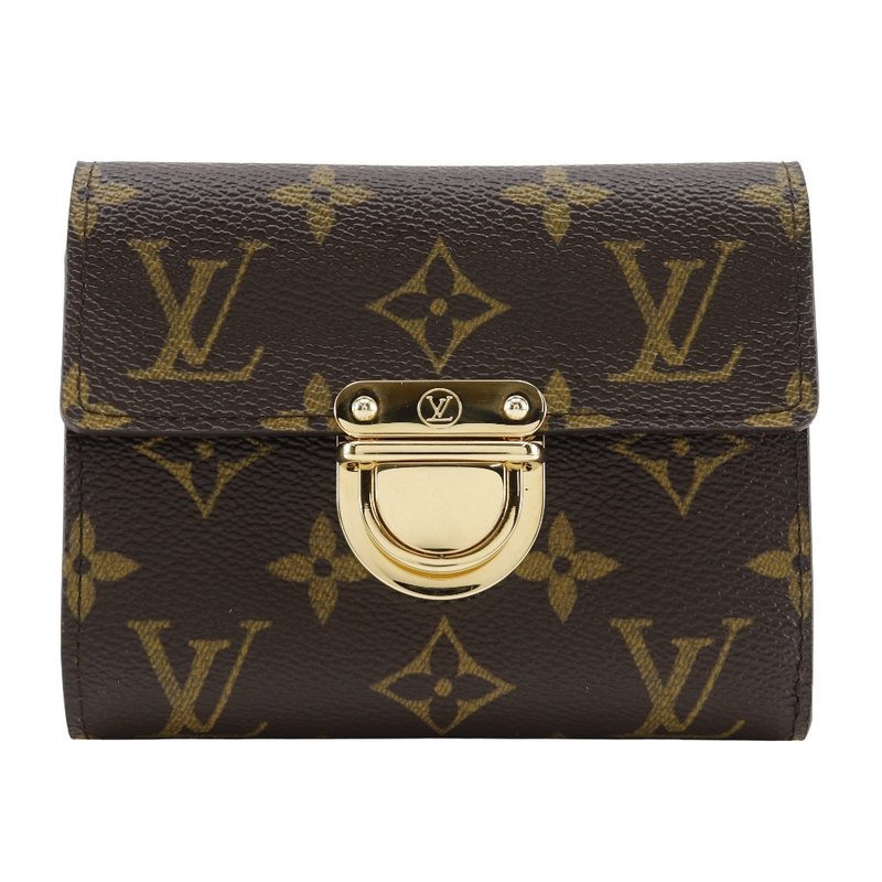 【日本直送】ルイ・ヴィトン LOUIS VUITTON ポルトフォイユ・コアラ 二つ折り財布 M58013 モノグラムキャンバス レディース【中古】 - 錢包/皮夾/長短夾 - 人造皮革 咖啡色