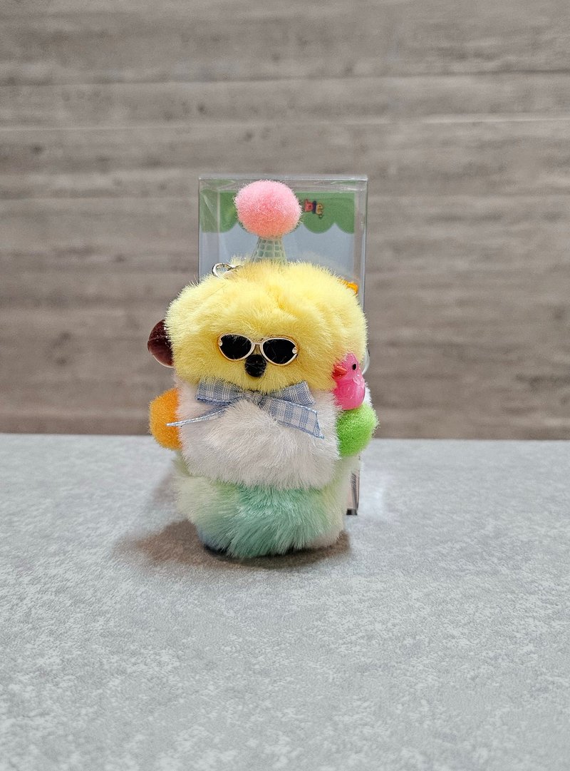 baby caterpillar keyring - Chick - ที่ห้อยกุญแจ - วัสดุอื่นๆ สีเหลือง