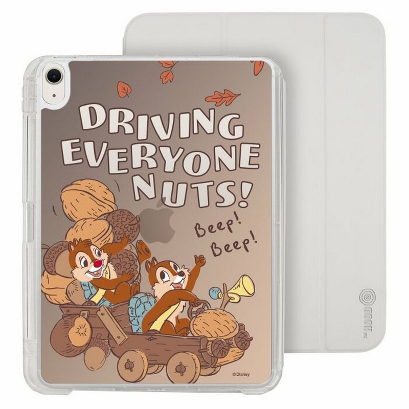迪士尼 鋼牙與大鼻iPad Air 11/pro13可拆式防摔透明筆槽摺套ipad - 平板/電腦保護殼/保護貼 - 塑膠 多色