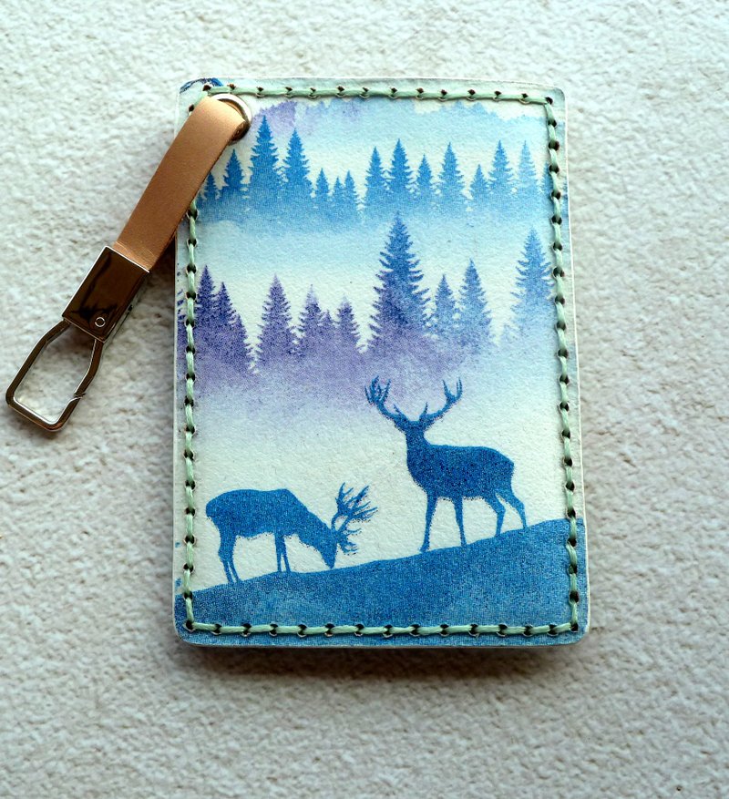 悠遊卡套/車票夾/卡片夾 - 證件套/識別證套 - 真皮 