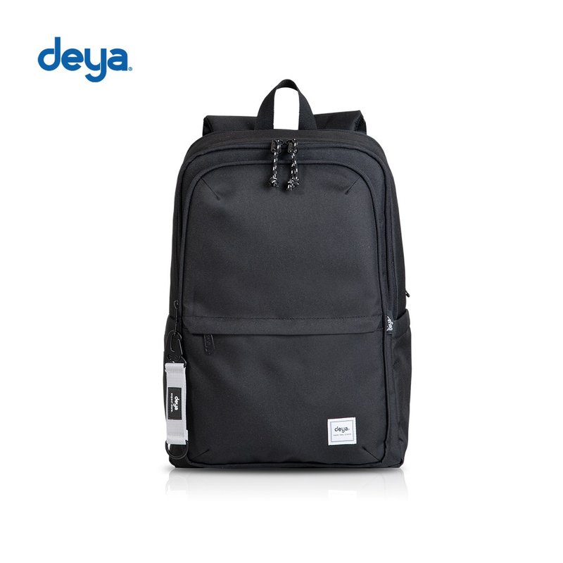 deya Eco Loop 機能後背包-黑色(大) (贈個性飄帶-市價:599) - 背包/後背包/書包 - 聚酯纖維 黑色