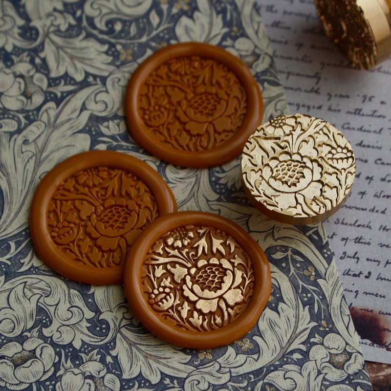 Sealing stamp Grafton - Stamps & Stamp Pads - Copper & Brass 