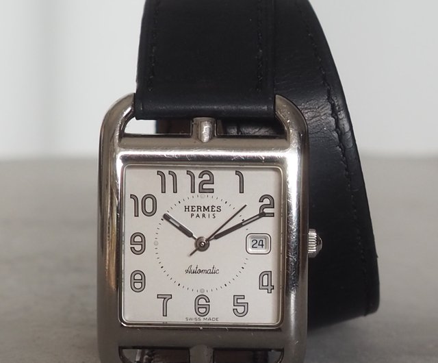 HERMES ケープコッド 時計ベルト 19mm 詠み マルジェラ ドゥブル