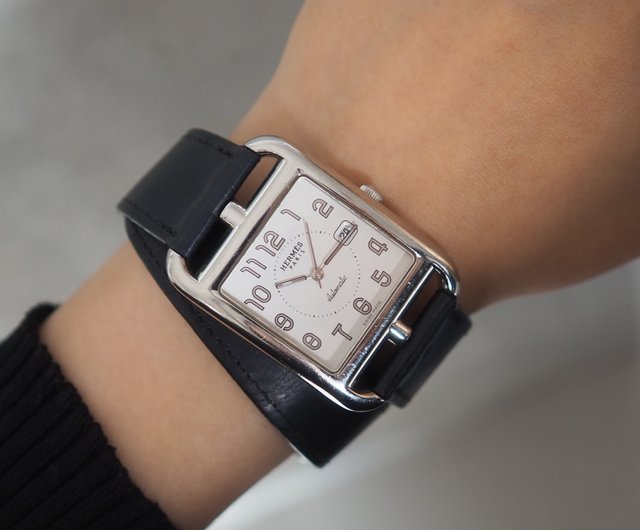 HERMES ケープコッド 時計ベルト 19mm 詠み マルジェラ ドゥブル
