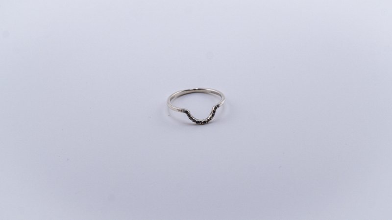 Smiley Ring S-009 - General Rings - Other Metals Silver