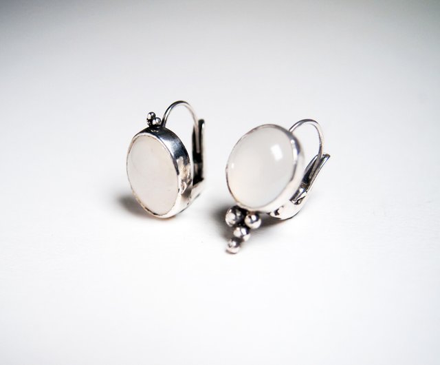 ジェムコレクション #a144宝石ピアス - ショップ yunshaojewelry