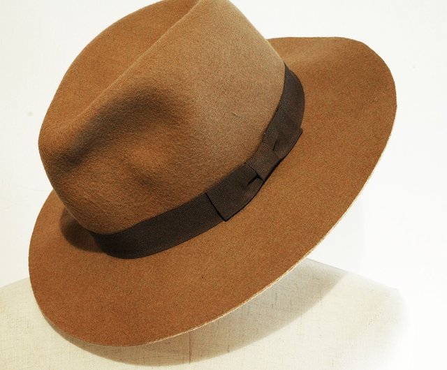 Japanese Style Wide Brim Panama Hat For Women Solid Colors