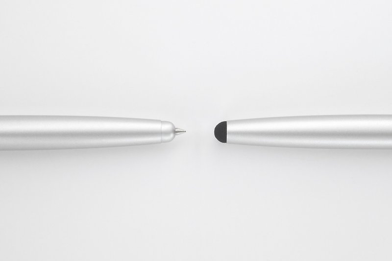 BALANCEタッチアンドボールペン（シルバー） - 油性・ゲルインクボールペン - アルミニウム合金 シルバー