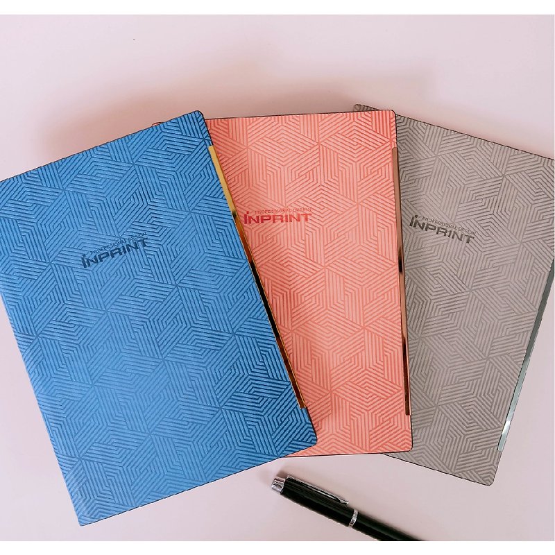 iNPRINT. 25K hardcover journal IP-2162-25. 3 colors - Notebooks & Journals - Faux Leather Multicolor