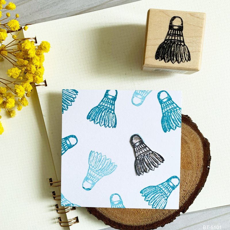 楓木印章-羽球 BT-5101 - 印章/印台 - 木頭 