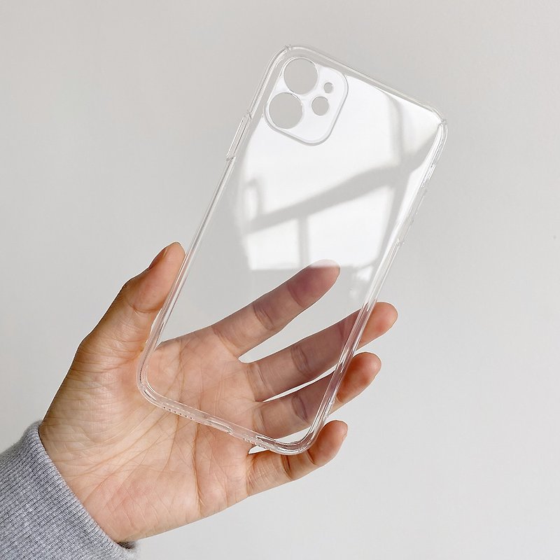 Customized all-inclusive soft transparent mobile phone case iPhone15/Pro Max/mini/Pro according to pictures - เคส/ซองมือถือ - วัสดุอื่นๆ สีใส