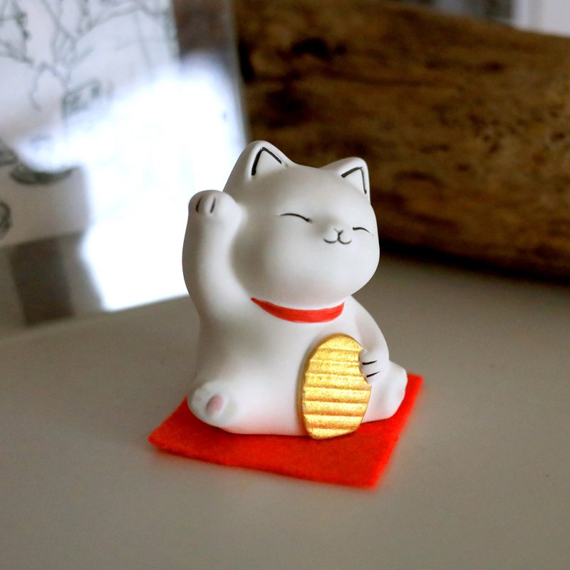 Lucky Cat Incense Diffusing Stone - Fragrances - Other Materials 