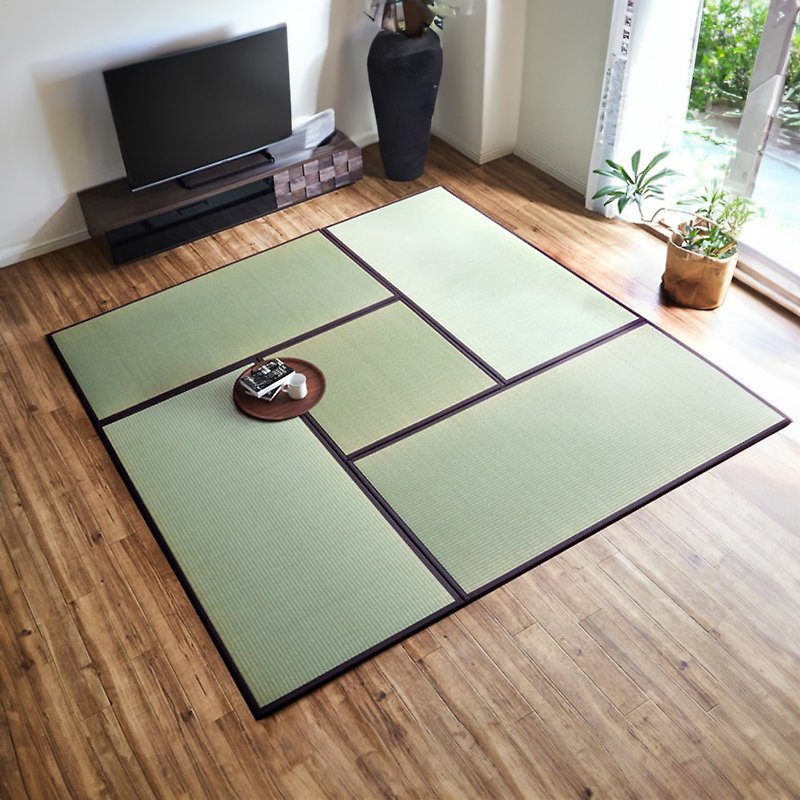 Japanese Tatami Agura: Natural Elegance with Pure Fragrance, Versatile in Square - Rugs & Floor Mats - Plants & Flowers 