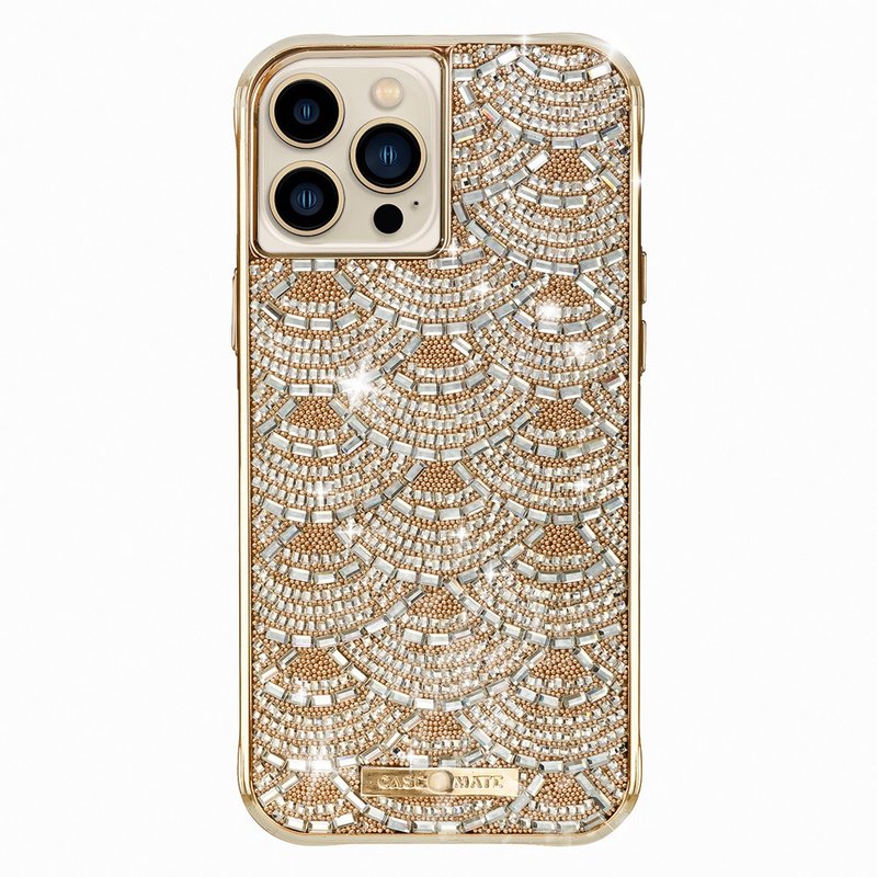 Brilliance Luxury Rhinestone Eco-friendly Antibacterial Anti-Drop Case for iPhone 14 Series - แกดเจ็ต - วัสดุอื่นๆ 