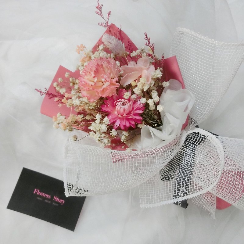 / Mother's Day Limited / Passion Grass Carnation Bouquet - Youth Style - Plants - Plants & Flowers Pink