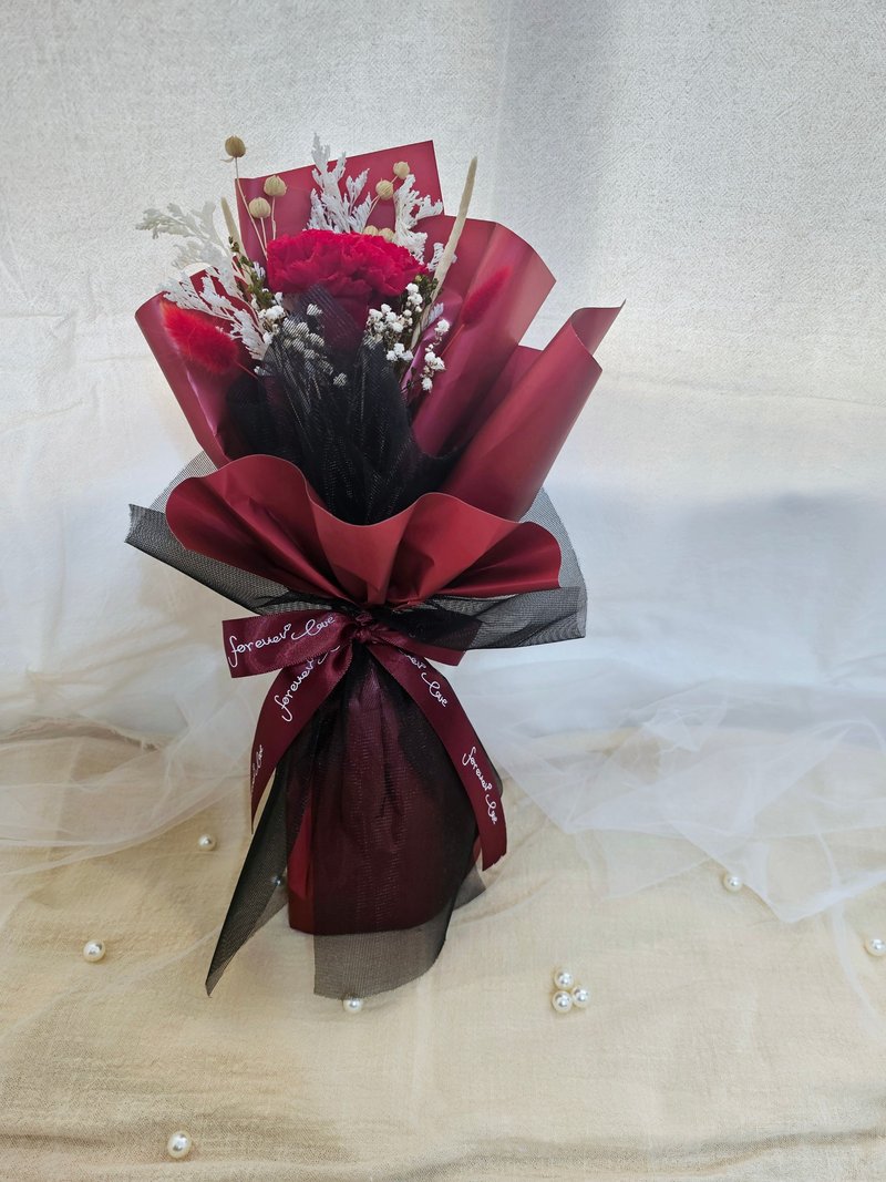 Mother's Day Bouquet Red Carnations Preserved Flowers - Dried Flowers & Bouquets - Plants & Flowers 