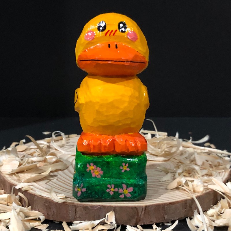 The Duck - Items for Display - Wood Multicolor