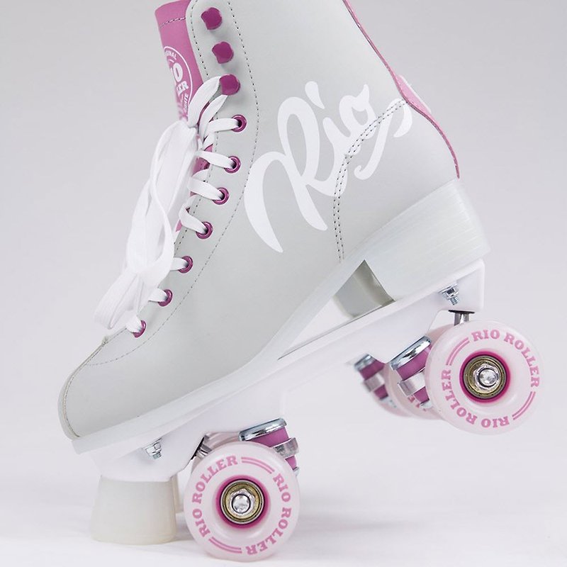 RIO Roller ‧ Sports Outdoor‧Script Series Roller Skates - Grey - Other - Faux Leather Gray