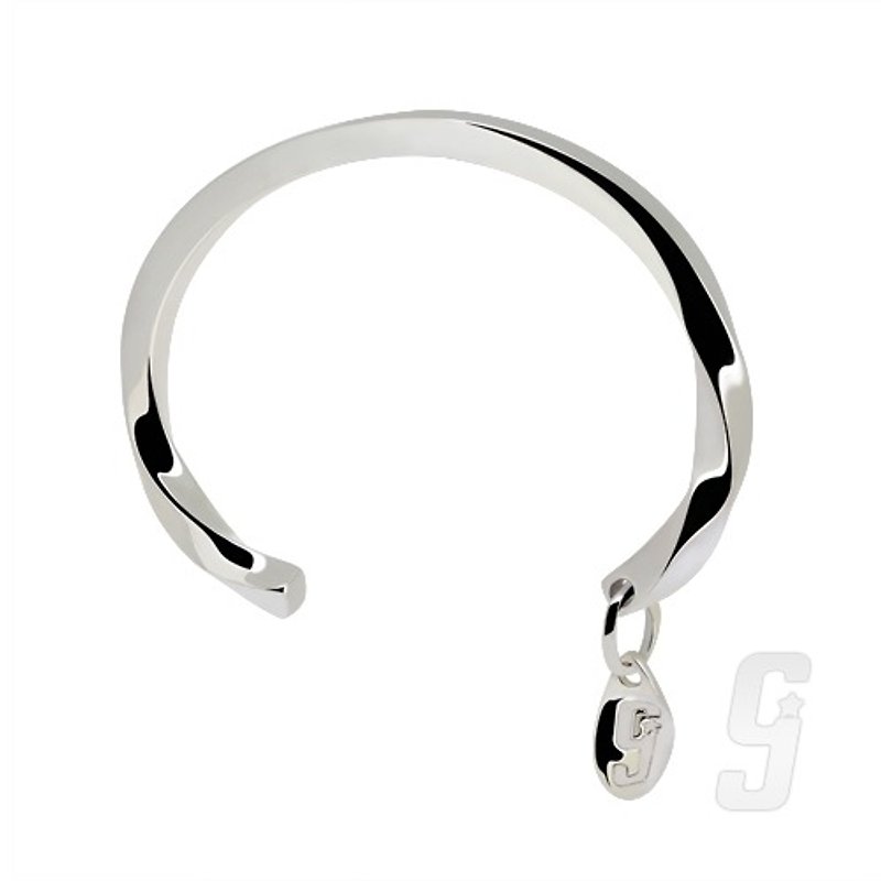 Concentric Circle-Love Swivel - Bracelets - Other Metals Gray