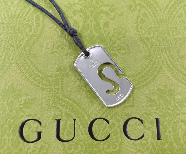 日本直送中古美品】グッチGUCCI ネックレス星座LEO しし座