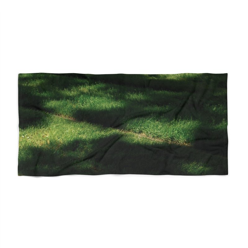 Beach Towel Shadow Serenity - 毛巾/浴巾 - 聚酯纖維 
