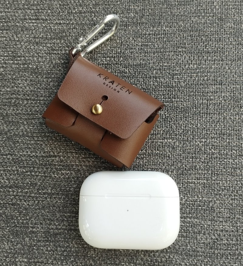 Airpod  leather case - Other - Genuine Leather Brown