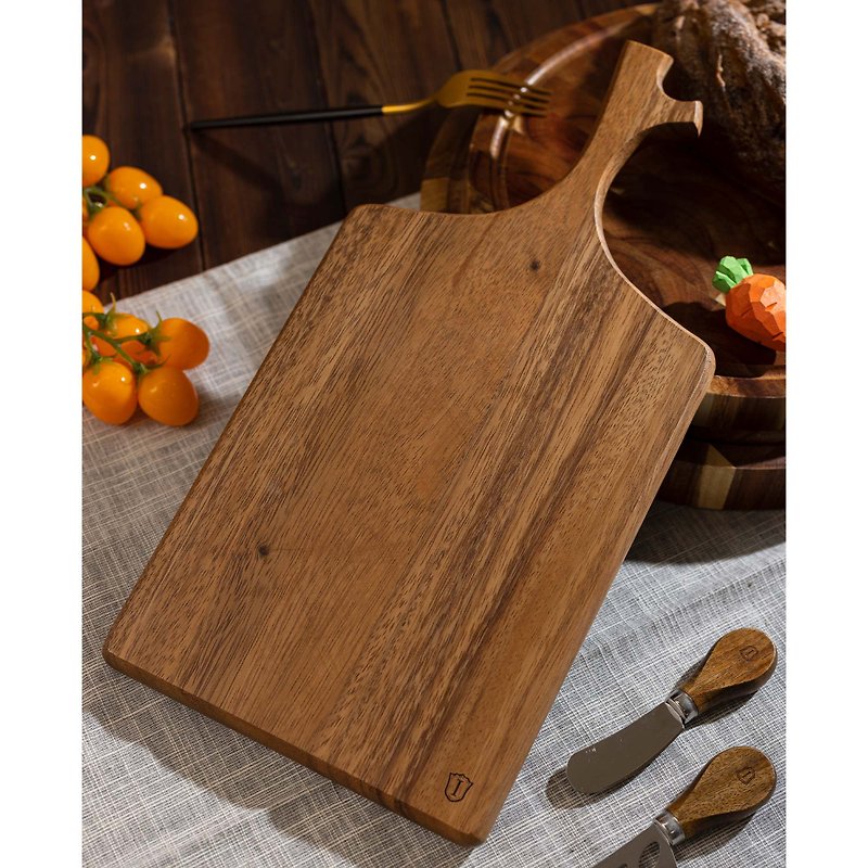 Islandoffer Japanese-style acaia wooden antlers Breadboard (1pc) - Serving Trays & Cutting Boards - Wood Gold