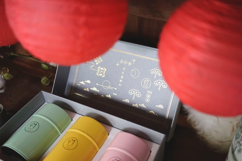 \ 2019 Spring Festival Gift Box / Fun Dafu (叁罐入) - Tea - Fresh Ingredients 