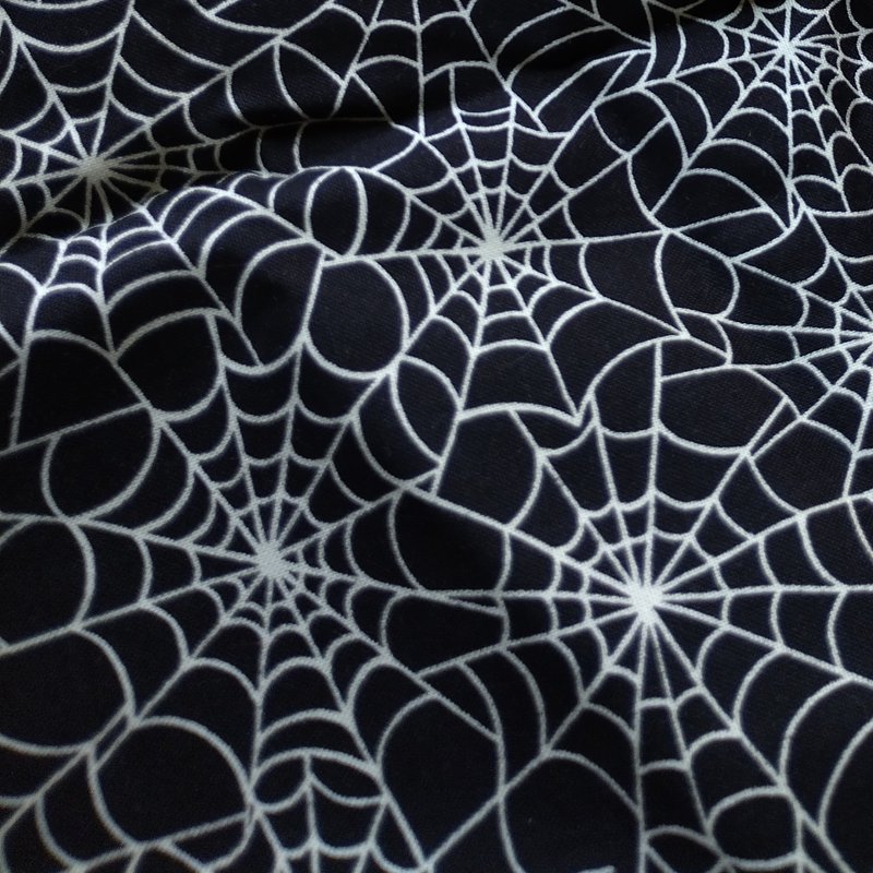 Bat & Butterfly Knot Custom Hair Tie Add-on - เครื่องประดับผม - ผ้าฝ้าย/ผ้าลินิน สีดำ