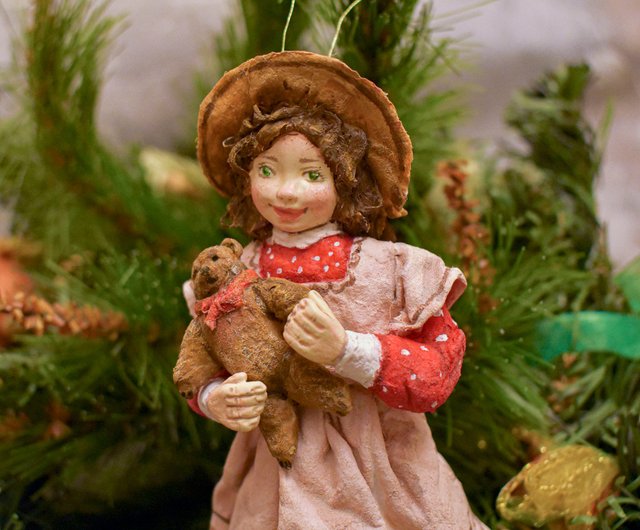 Alice in Wonderland,Christmas decor,Christmas tree ,Wonderland toy,  Handmade toy - Shop DecoRina Stuffed Dolls & Figurines - Pinkoi